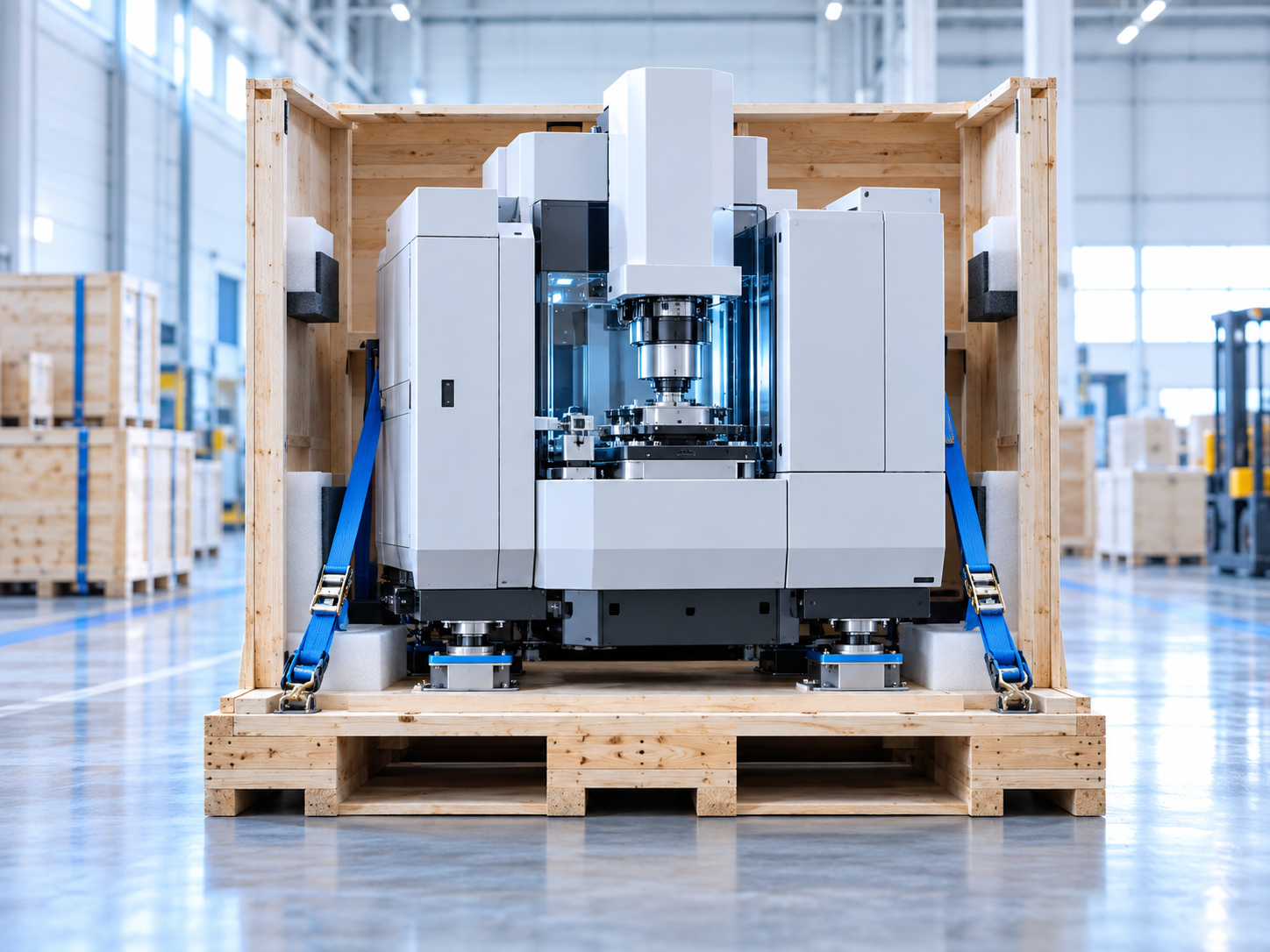Precision equipment transportation application image